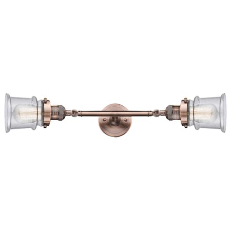 2 Light Vertical Bath Vanity Light